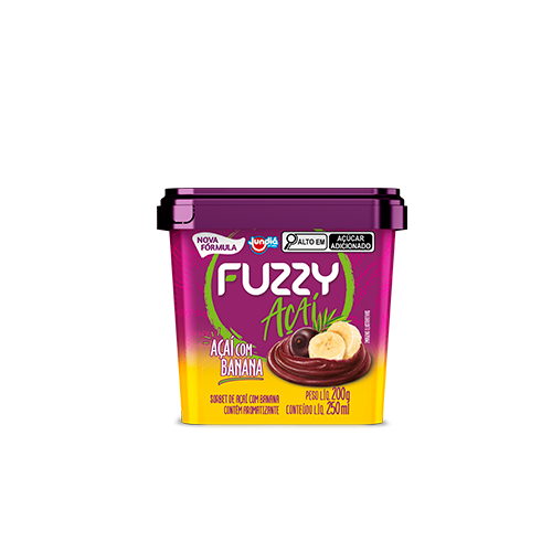 Fuzzy Açaí com Banana 200G