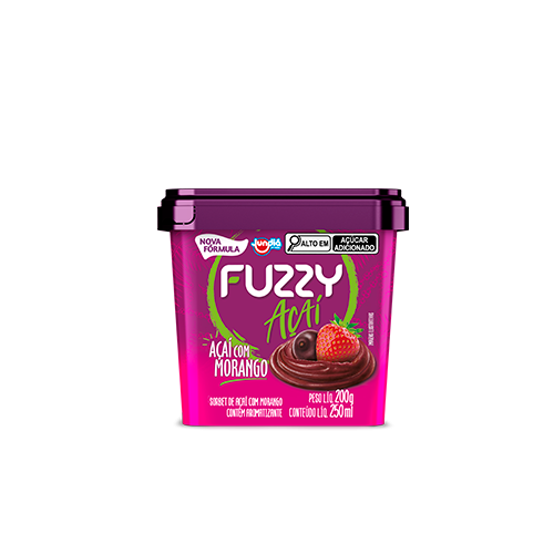 Fuzzy Açaí com Morango 200G